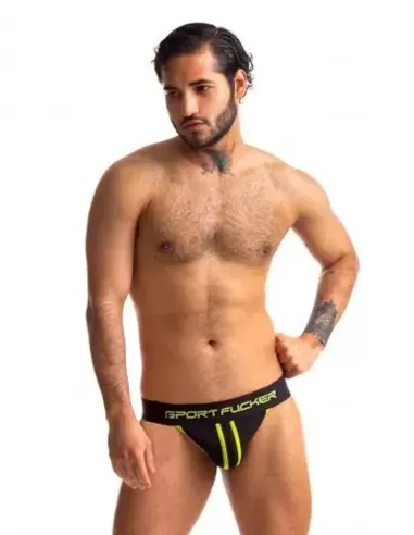 Sport Fucker Jersey Jock Black Black