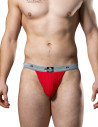 Suspensor sportiv banda 2,54 cm - Jockstrap 1 inch Red - MM