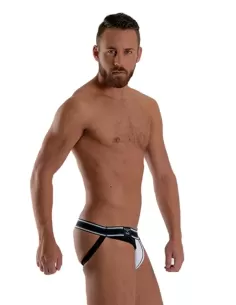 Jockstrap suspensor alb - Manhattan Jockstrap White - MisterB 2