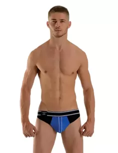 Jockstrap suspensor albastru - Manhattan Jockstrap Blue - MisterB